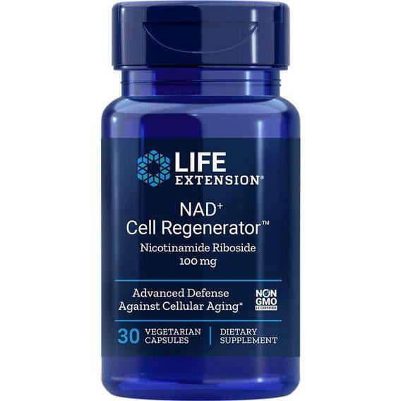 Ниацин Life Extension NAD+ Cell Regenerator, Nicotinamide Riboside LEX-23443 300 мг 30 вег. капс. (000001982)