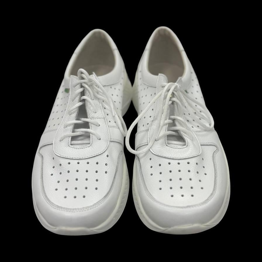 Кроссовки/мокасины ортопедические мужские Valgus кожаные р. 43 Белый (297.6.) - фото 6 Кроссовки/мокасины ортопедические мужские Valgus кожаные р. 43 Белый (297.6.) - фото 6