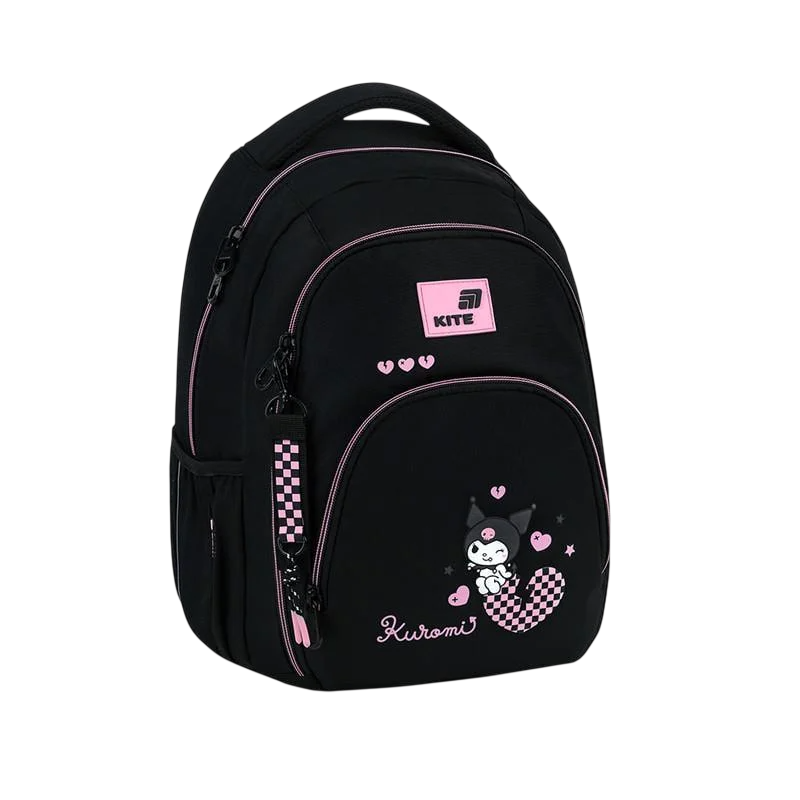 Рюкзак школьный KITE Education teens HK26-905M Kuromi (2905031051)