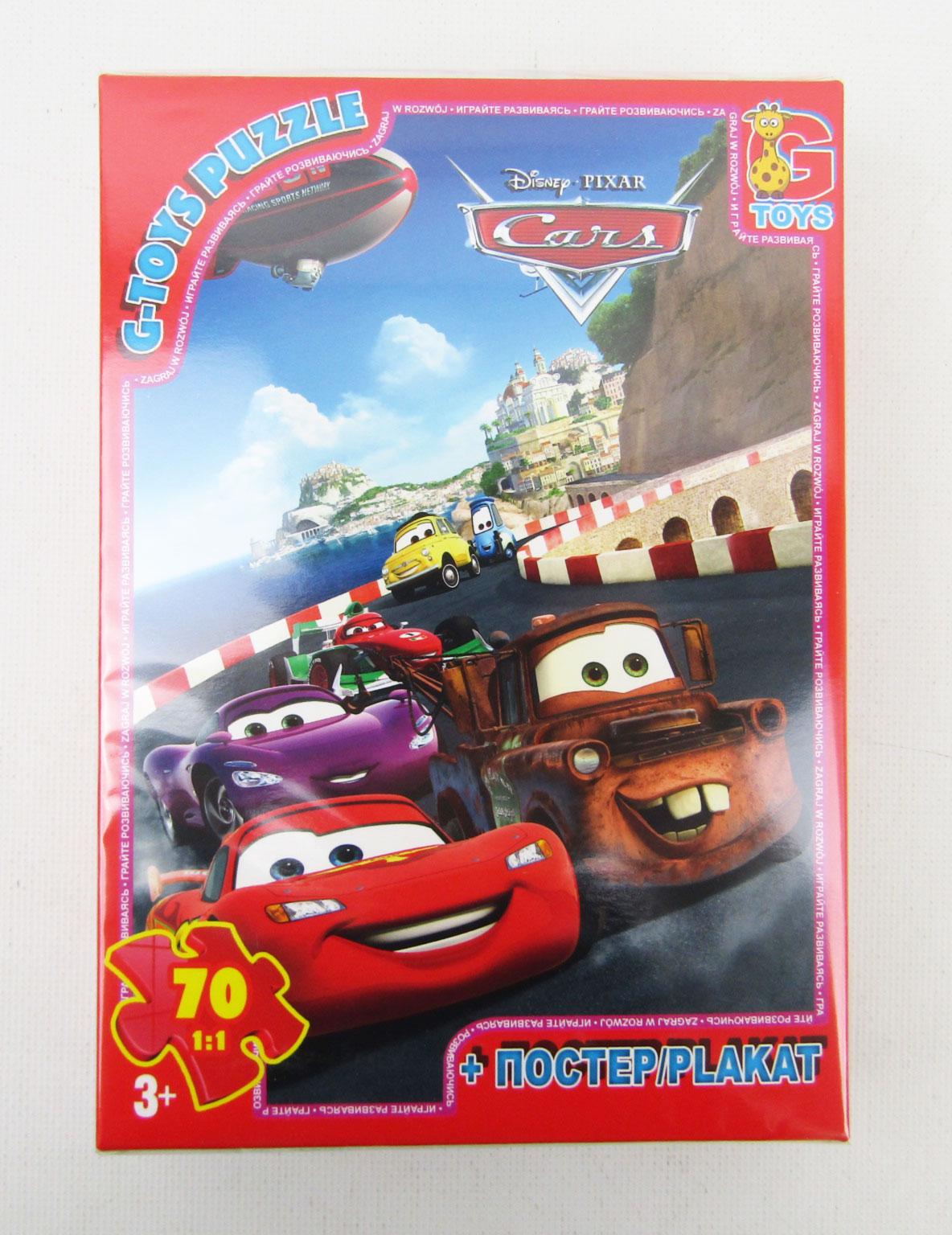 Пазли G-Toys "Тачки" 70 деталей (MTT-102365)