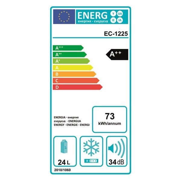 Автохолодильник Outwell Coolbox ECOcool 24 л 12/230 V Slate Grey (590173) - фото 2