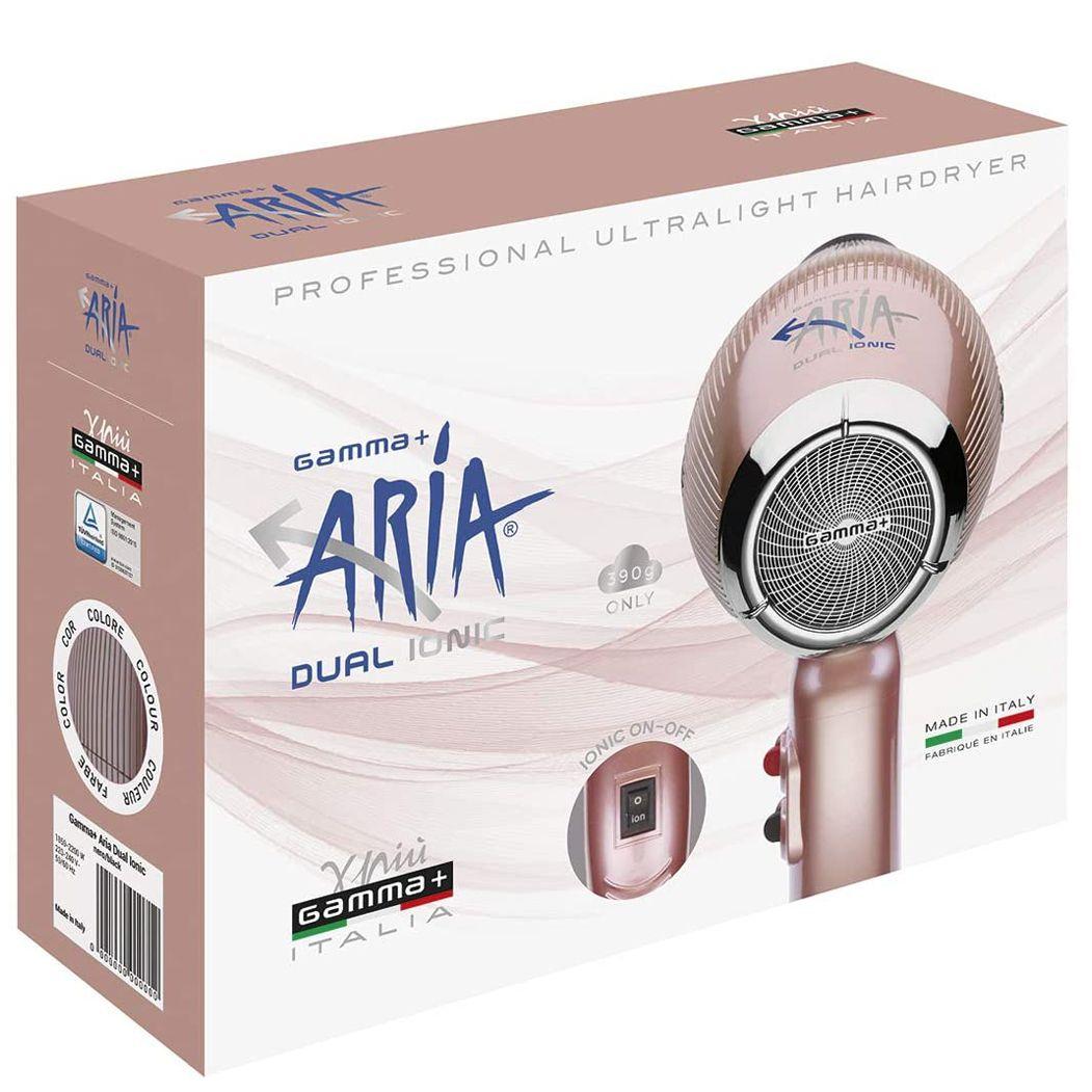 Фен професійний Gamma Piu Aria Dual Ionic Gold Rose (2389341813) - фото 5 Фен професійний Gamma Piu Aria Dual Ionic Gold Rose (2389341813) - фото 5