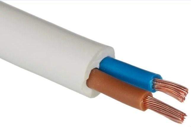 Провід електричний ПВС круглий для внутрішніх робіт 15 м 2х1,0 мм Білий - фото 3 Провід електричний ПВС круглий для внутрішніх робіт 15 м 2х1,0 мм Білий - фото 3