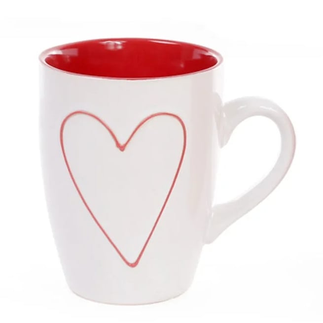 Чашка керамическая Flora Серце 0,33 л (28165)