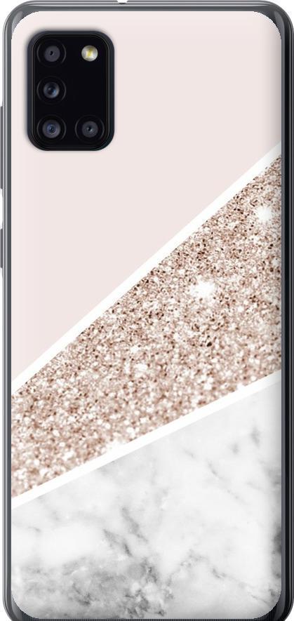 Чехол на Samsung Galaxy A31 A315F Пастельный мрамор (4342u-1908-42517)