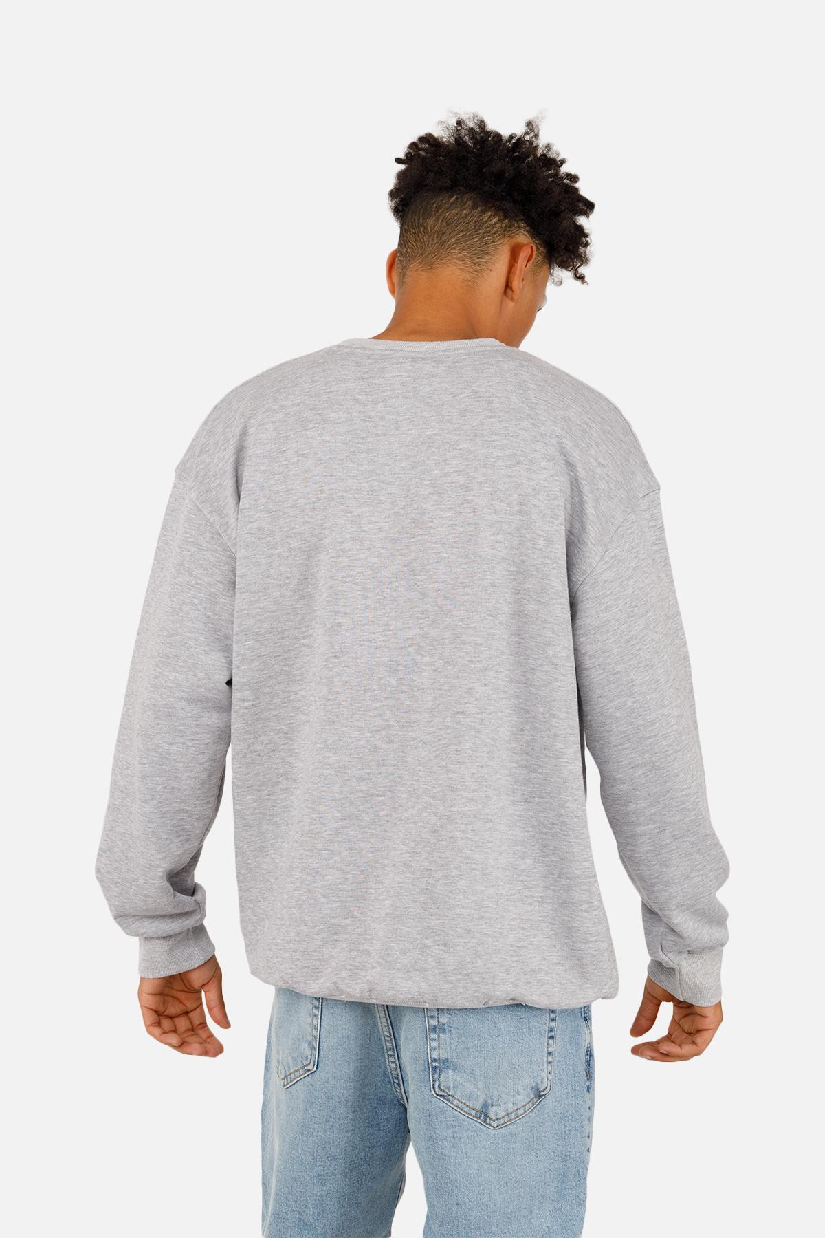 Світшот чоловічий р. 48 Сірий - фото 3