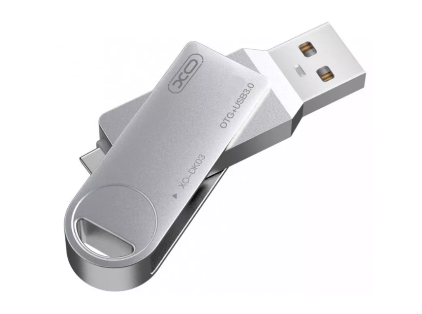 Флэш-память USB с двумя разъемами USB 3.0 и Type-C 64 ГБ (37756-01_314) - фото 2 Флэш-память USB с двумя разъемами USB 3.0 и Type-C 64 ГБ (37756-01_314) - фото 2