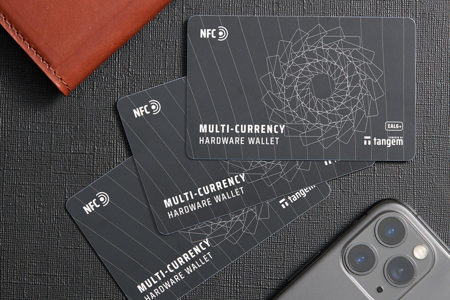 Крипто-кошелек Tangem Wallet 3 карты - фото 12