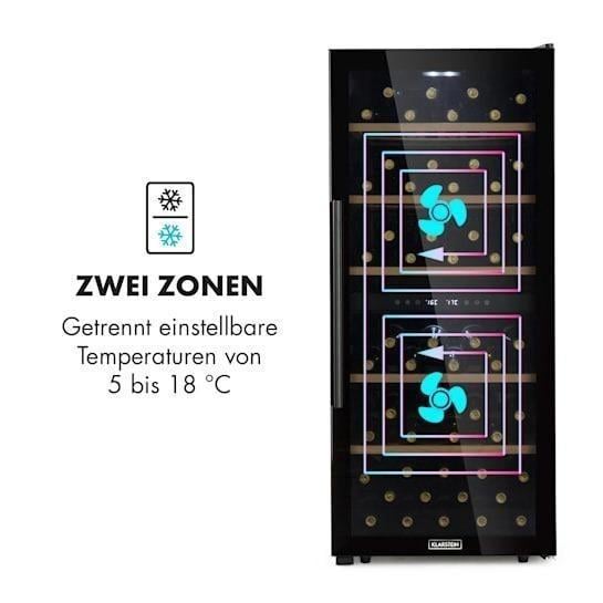 Винный холодильник KLARSTEIN Barossa 102 Duo (10032921) - фото 5 Винный холодильник KLARSTEIN Barossa 102 Duo (10032921) - фото 5