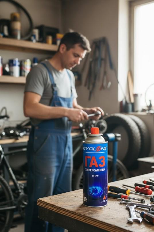Балон газовий CYCLONE бутановий 220 г (2104618722) - фото 3 Балон газовий CYCLONE бутановий 220 г (2104618722) - фото 3