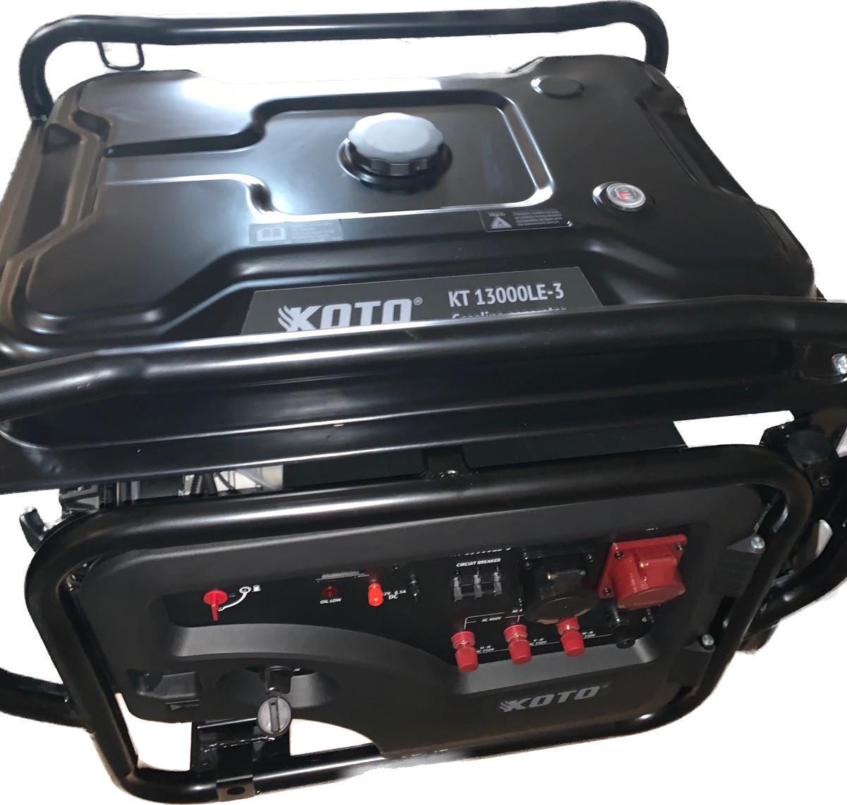 Генератор бензиновый КОТО КТ 13000LE-3 11,5 кВт 220/380v Генератор бензиновый КОТО КТ 13000LE-3 11,5 кВт 220/380v