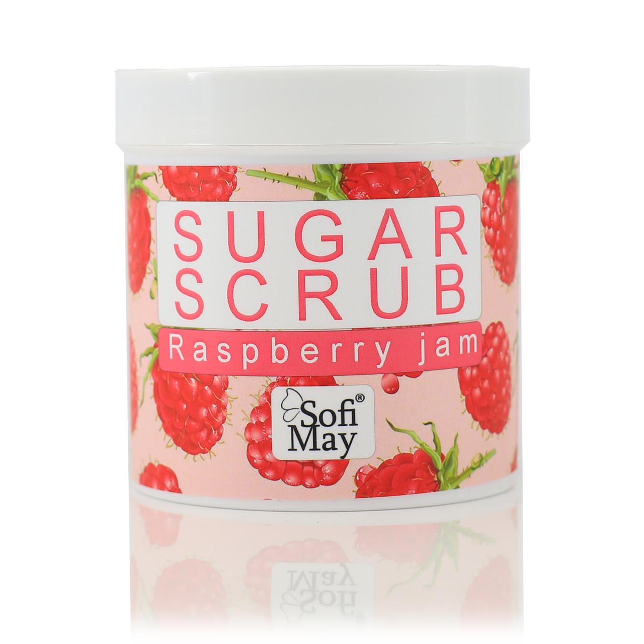 Скраб цукровий Sofi May Sugar Scrub Raspberry jam 300 г
