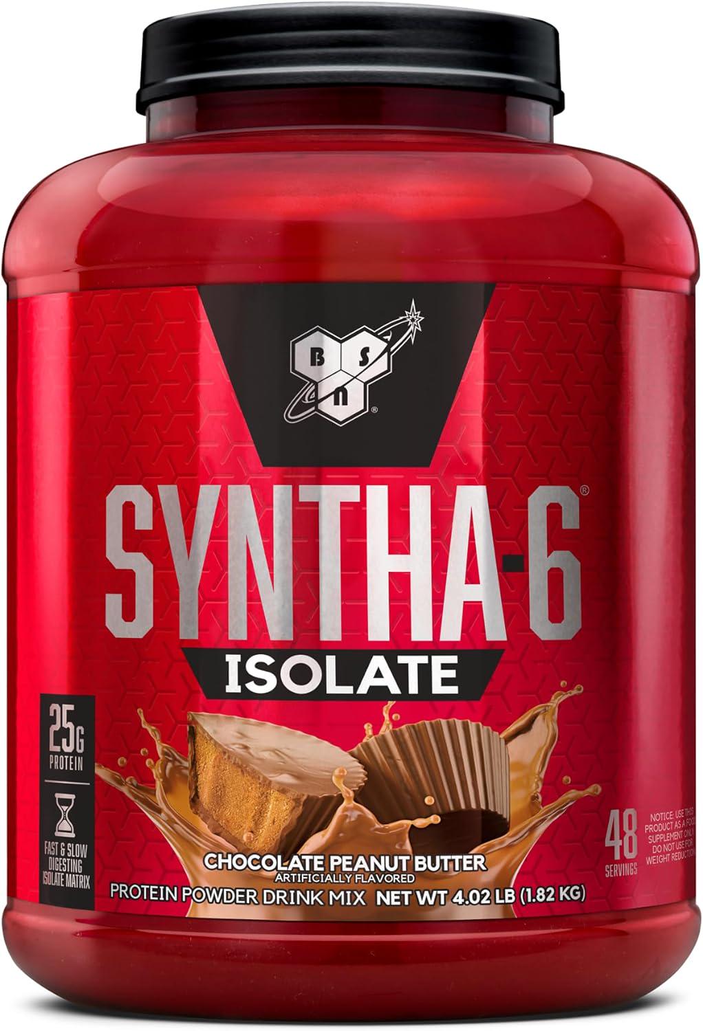 Протеин BSN Syntha-6 Isolate Chocolate peanut butter 1,8 кг (НФ-00001386)
