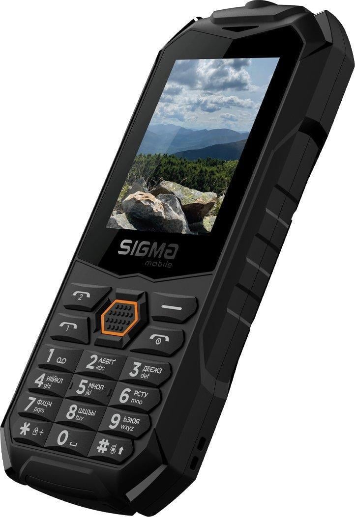 Телефон защищен кнопочный Sigma mobile X-treme PV68 Черно-оранжевый Телефон защищен кнопочный Sigma mobile X-treme PV68 Черно-оранжевый