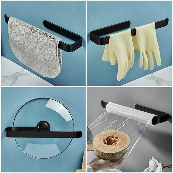 Тримач для рушників Чорний (36913) - фото 5 Тримач для рушників Чорний (36913) - фото 5