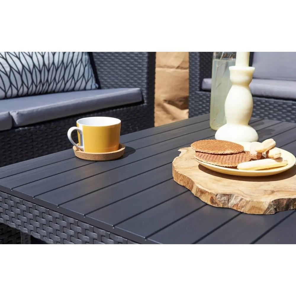 Стол садовый Keter Lyon Графитовый (232300) - фото 17 Стол садовый Keter Lyon Графитовый (232300) - фото 17