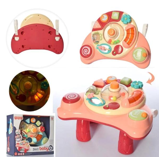 Центр-столик для малюків 898-2101 ігровий музичний - фото 4