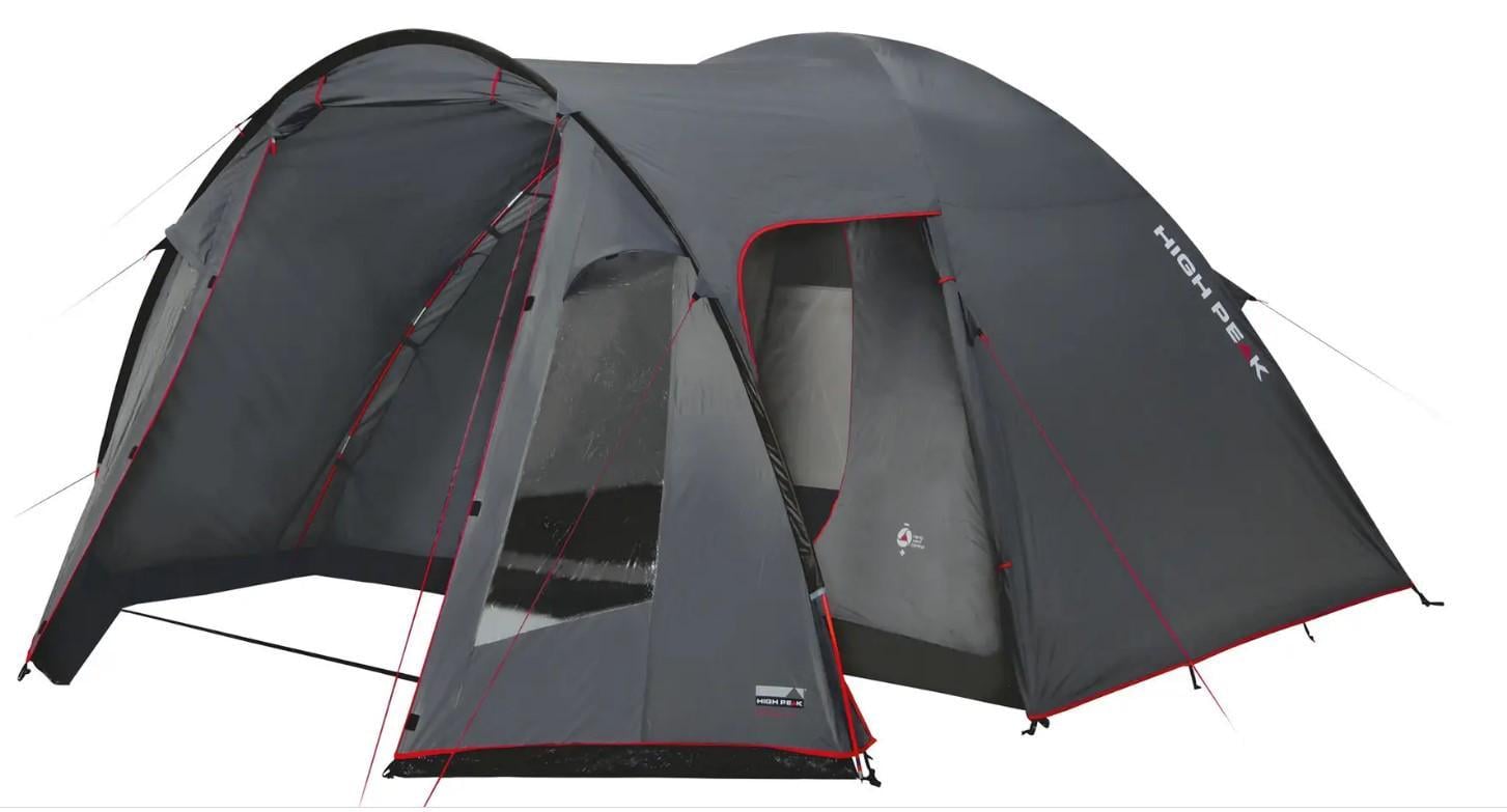 Палатка High Peak Tessin 4 Dark Grey/Red (10222) Палатка High Peak Tessin 4 Dark Grey/Red (10222)