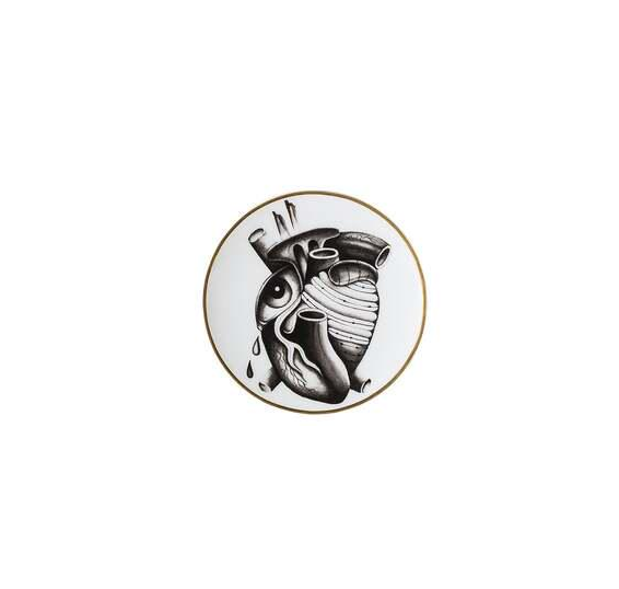 Тарелка Rosenthal Cilla Marea 10 см Черно-белый