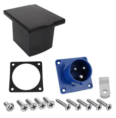 Розетка наружная для автодома 220В-240 В 16A (605872)