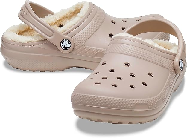 Сабо утеплені Crocs Classic Lined Clog Mushroom Bone р. 43-44 Бежевий (19775)