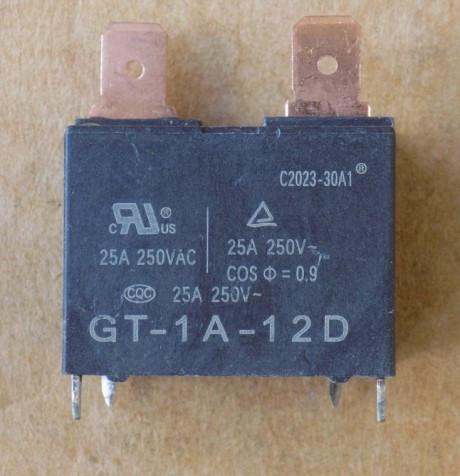 Реле GT-1A-12D обмотка на 12V (50117) Реле GT-1A-12D обмотка на 12V (50117)