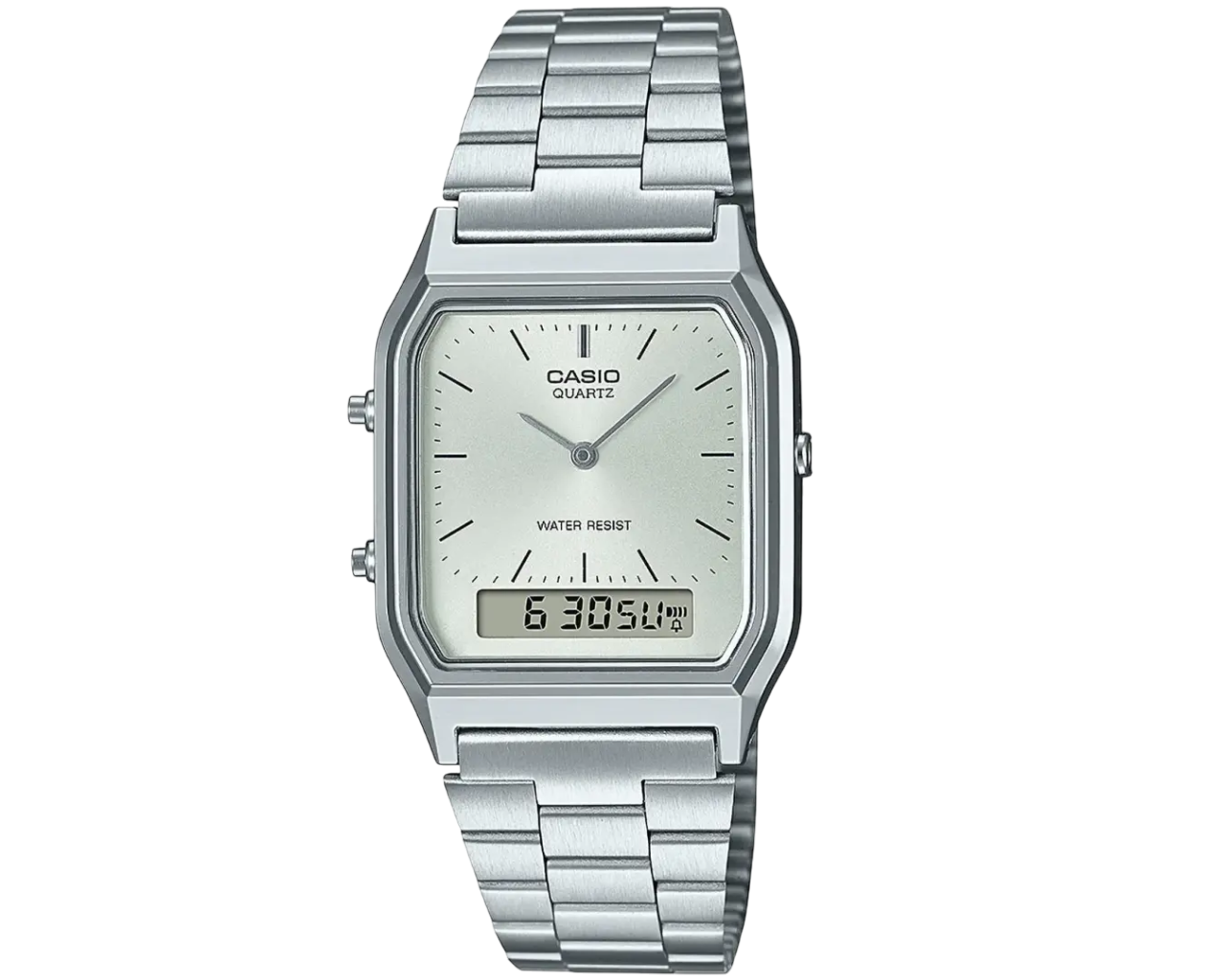 Наручные часы мужские Casio AQ-230A-1DMQ Серебряный (2458147957)