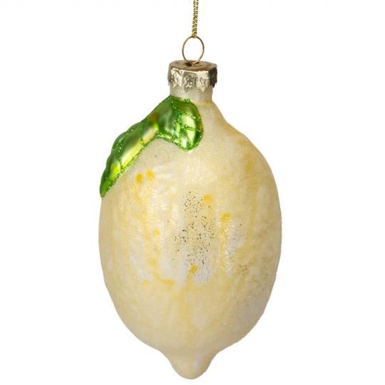 Елочная игрушка Лимон 11 см (6030-016)