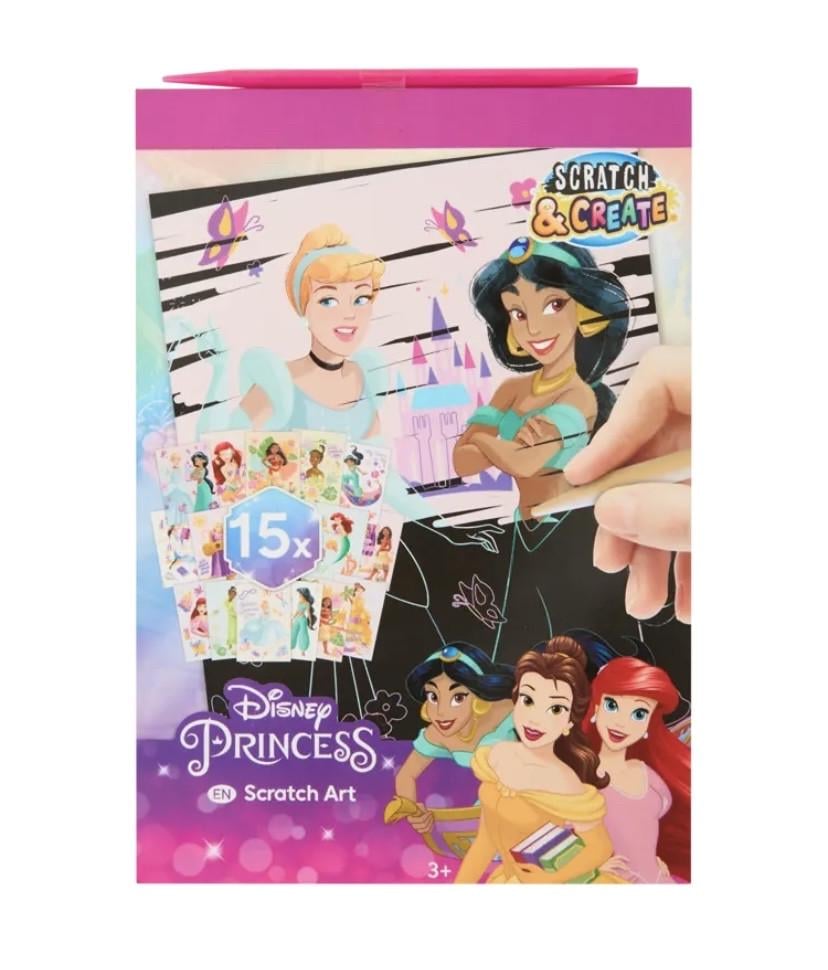 Гравюра Disney Princess 15 аркушів 21х14,6 см (2587249881)