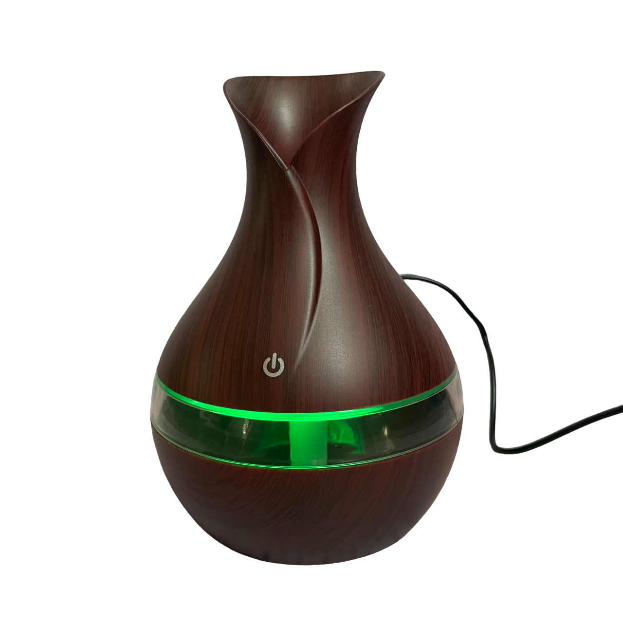 Увлажнитель воздуха аромадиффузор Air Humidifier LR-053 с подсветкой USB Темное дерево