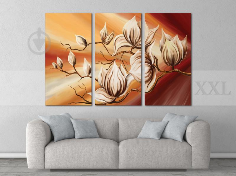 Модульна картина Poster-land Абстракція Квіти Art-147_XXL