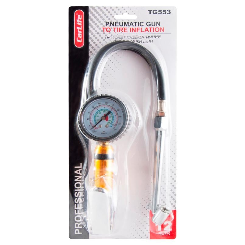Пистолет для подкачки шин пневматический Carlife (31638-de362)