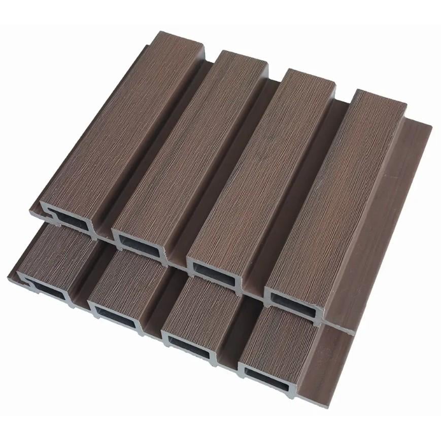 Панель фасадна Ardoline 3D рейка ДПК 220х25х2900 мм Red Brown (35795873)