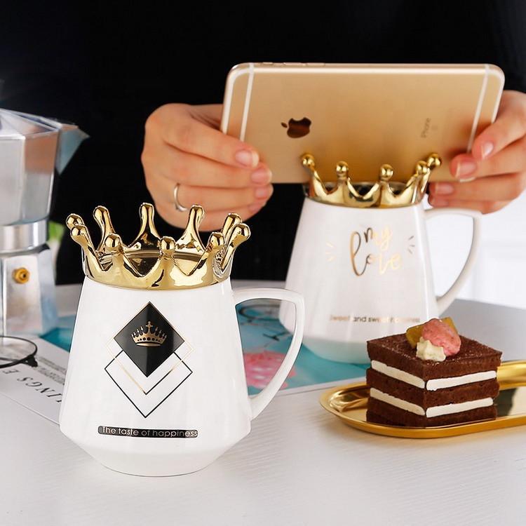 Чашка з кришкою Rhombus 6822 350 мл (4361027) - фото 4 Чашка з кришкою Rhombus 6822 350 мл (4361027) - фото 4