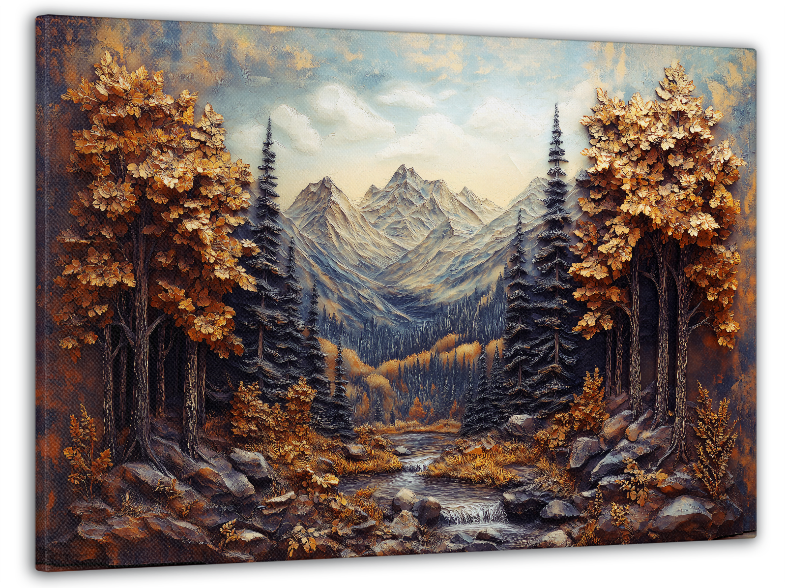 Картина на холсте Mako Золотая осень 60x100 см (MK10515)