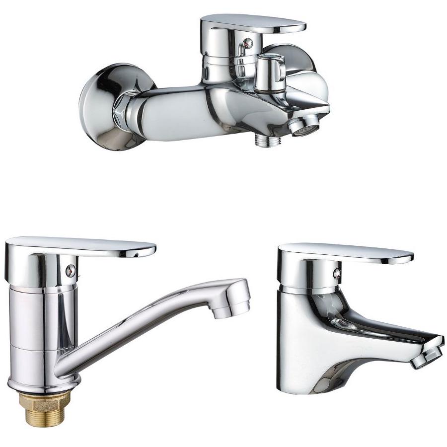 Набір змішувачів для ванни Lidz Tani LDTAN001F1CRM4495745883 Хром (215213)