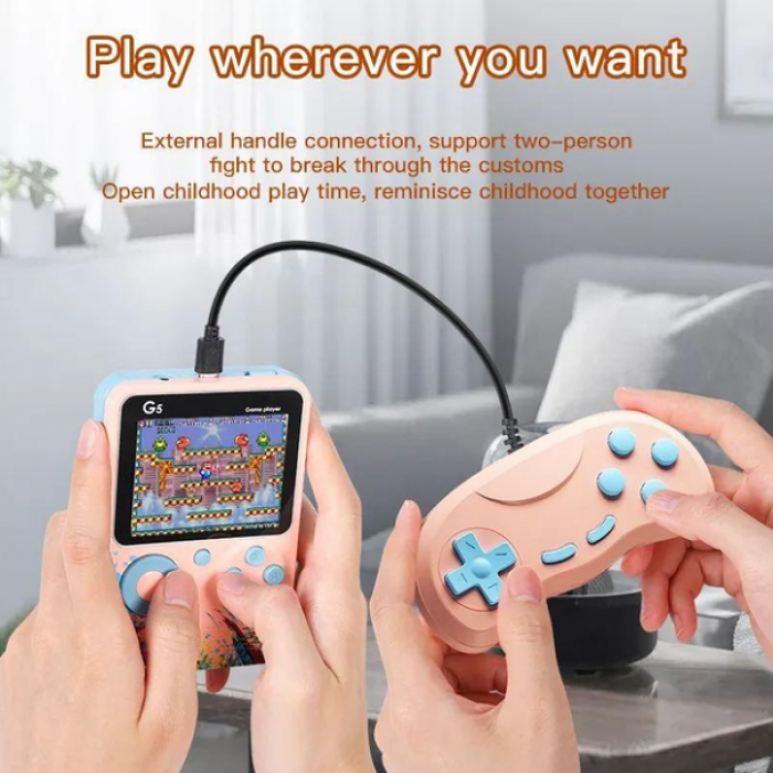 Ігрова консоль SEGA G5 500в1 USB AV з додатковим джойстиком (32407029) - фото 2 Ігрова консоль SEGA G5 500в1 USB AV з додатковим джойстиком (32407029) - фото 2