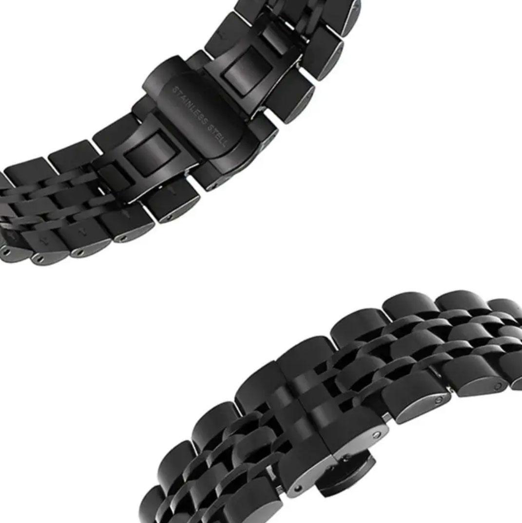 Ремешок для смарт-часов Primolux Steel Link для Samsung Galaxy Watch 8 46 мм/44 мм/40 мм Black (2742631486) - фото 4 Ремешок для смарт-часов Primolux Steel Link для Samsung Galaxy Watch 8 46 мм/44 мм/40 мм Black (2742631486) - фото 4