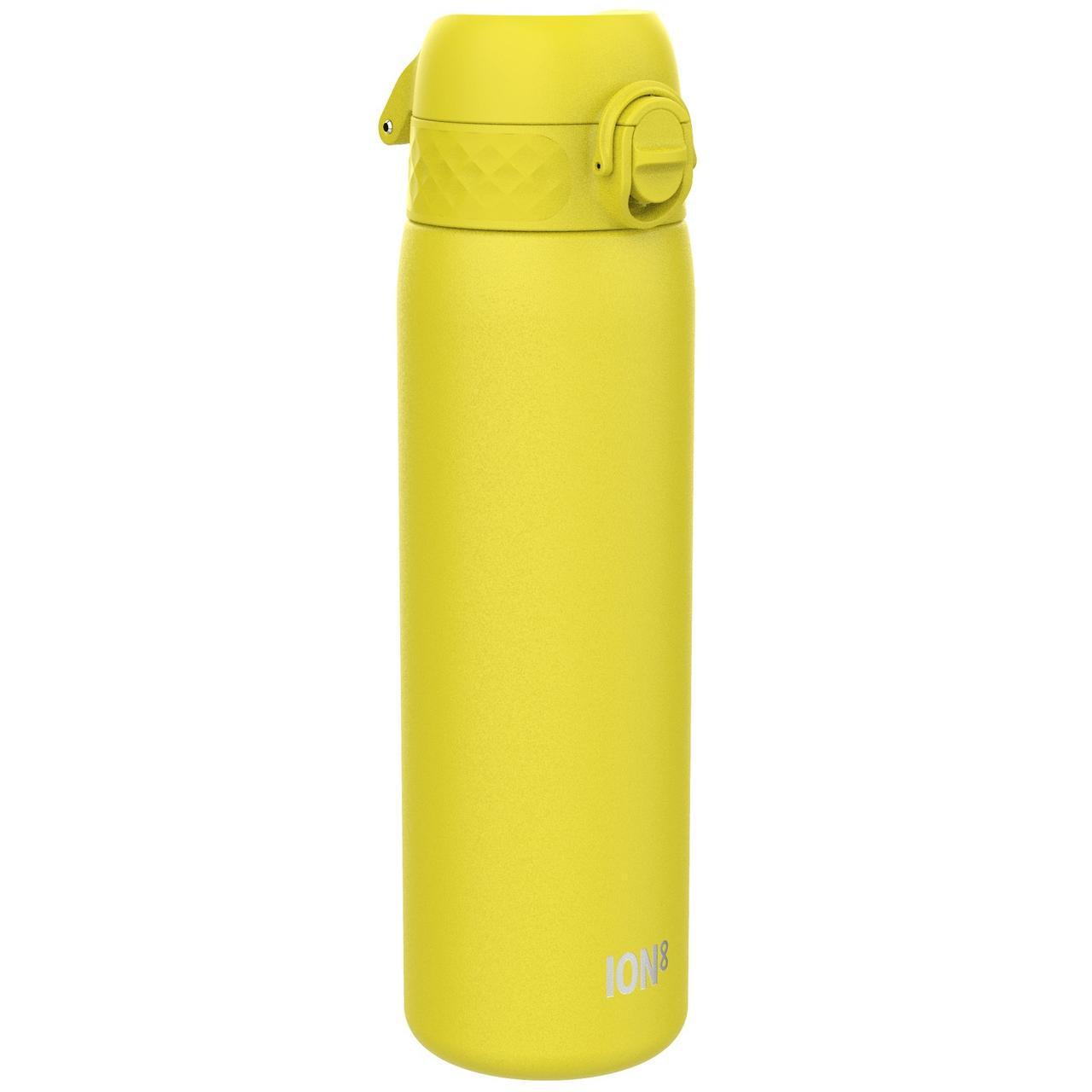 Пляшка для води металева ION8 Stainless Steel 600 мл Yellow Пляшка для води металева ION8 Stainless Steel 600 мл Yellow