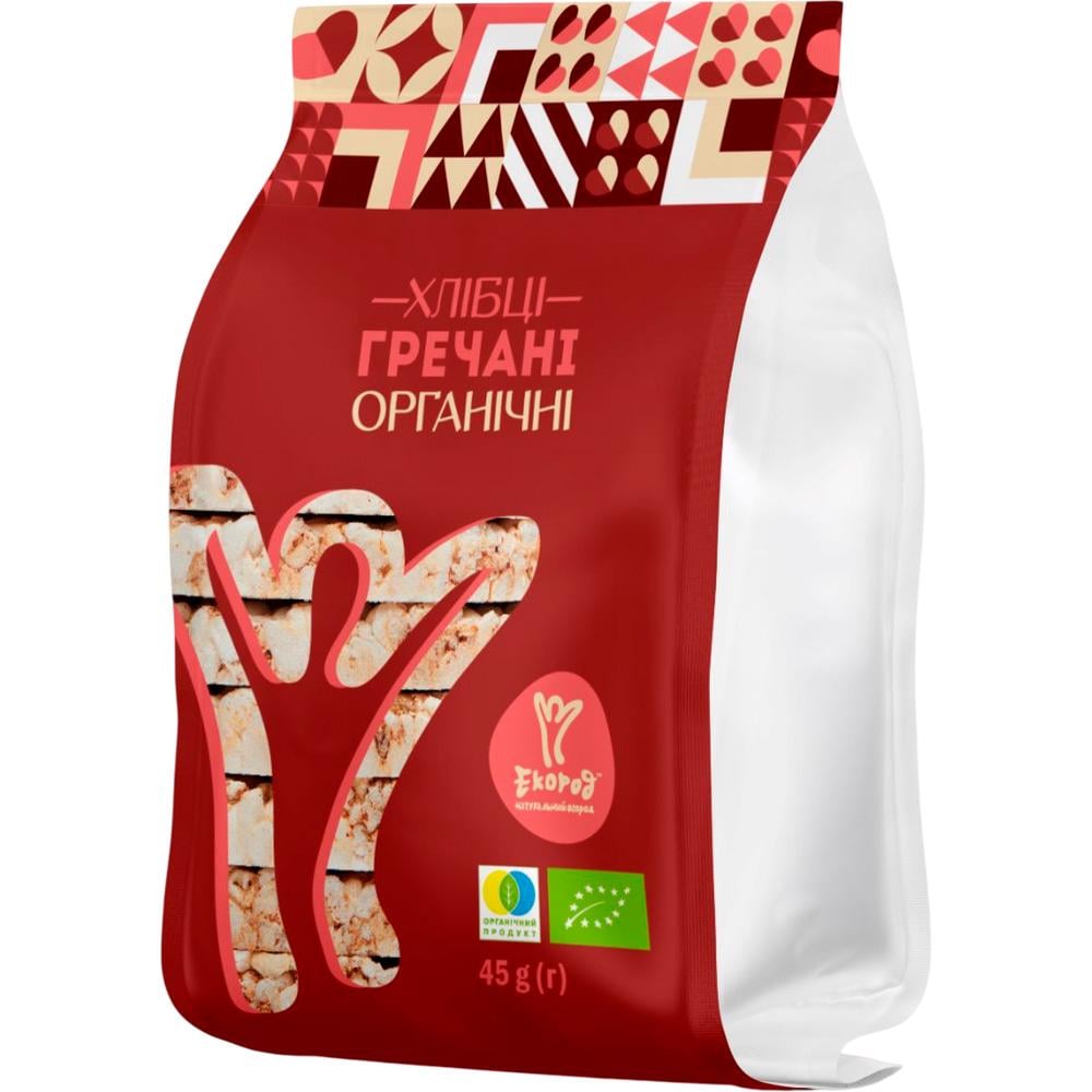 Хлебцы гречневые органические Экород без глютена 45 г