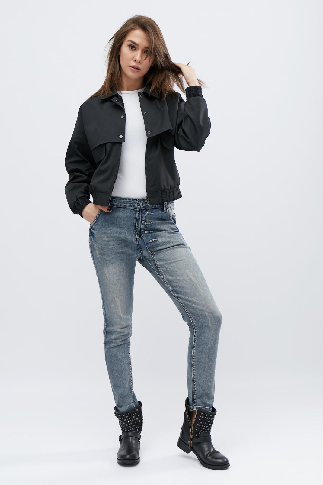 Куртка X-Woyz LS-8786-8 р. 46 Черный - фото 4 Куртка X-Woyz LS-8786-8 р. 46 Черный - фото 4