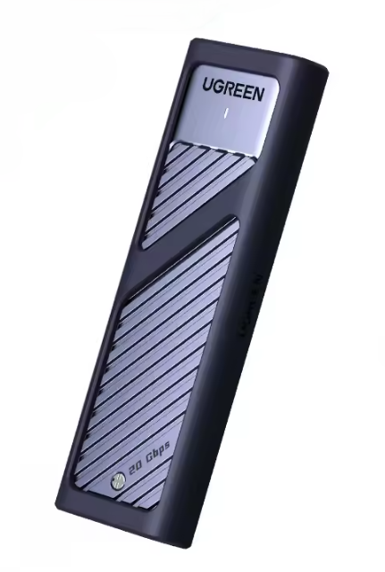 Кишеня зовнішня UGREEN CM559 20Gbps M.2 NVMe SATA SSD to USB3.2 Gen 2