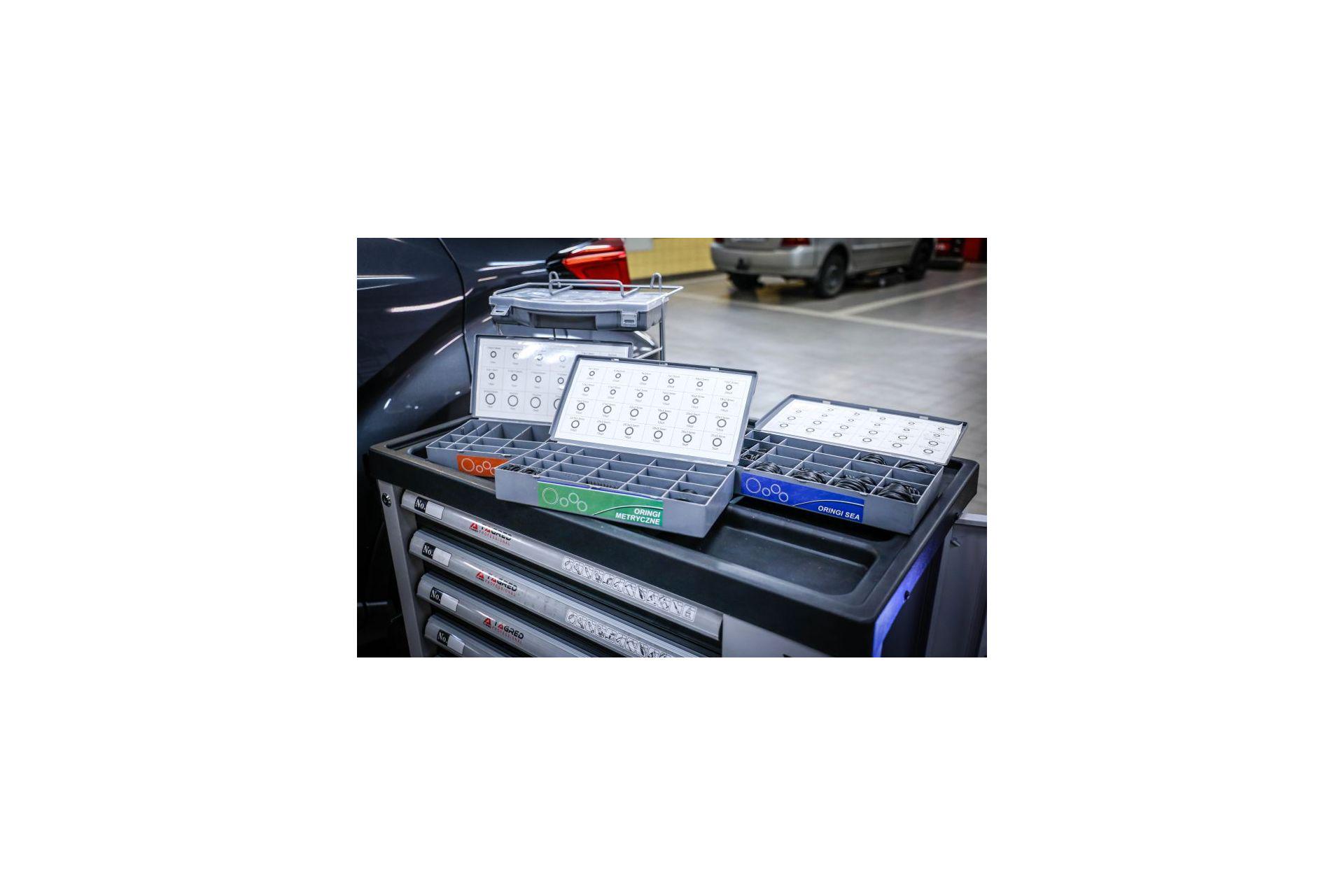 Набор метрических уплотнительных колец HNBR резиновых прокладок Tagred TA1407 (TA1407) - фото 2