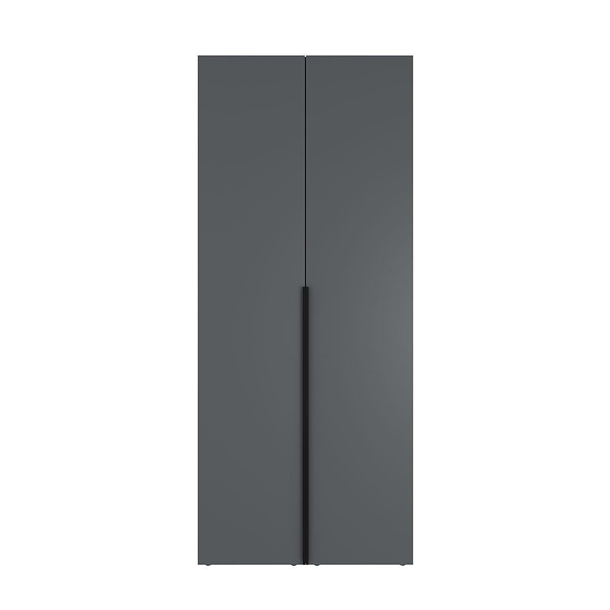 Шкаф распашной комбинированный ART IN HEAD №13 Light 800x500x2200 мм Графит серый (GALTK0137000000) - фото 1 Шкаф распашной комбинированный ART IN HEAD №13 Light 800x500x2200 мм Графит серый (GALTK0137000000) - фото 1