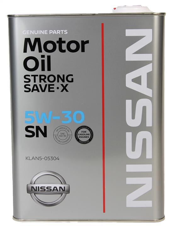 Олія моторна Nissan Strong Save X 5W-30 4 л (78213)