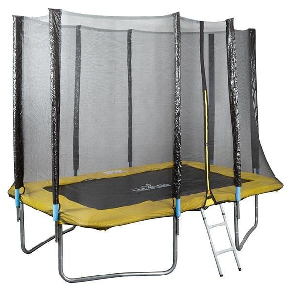 Батут Let'sGo с защитной сеткой 6х9" 183x274 см Желтый