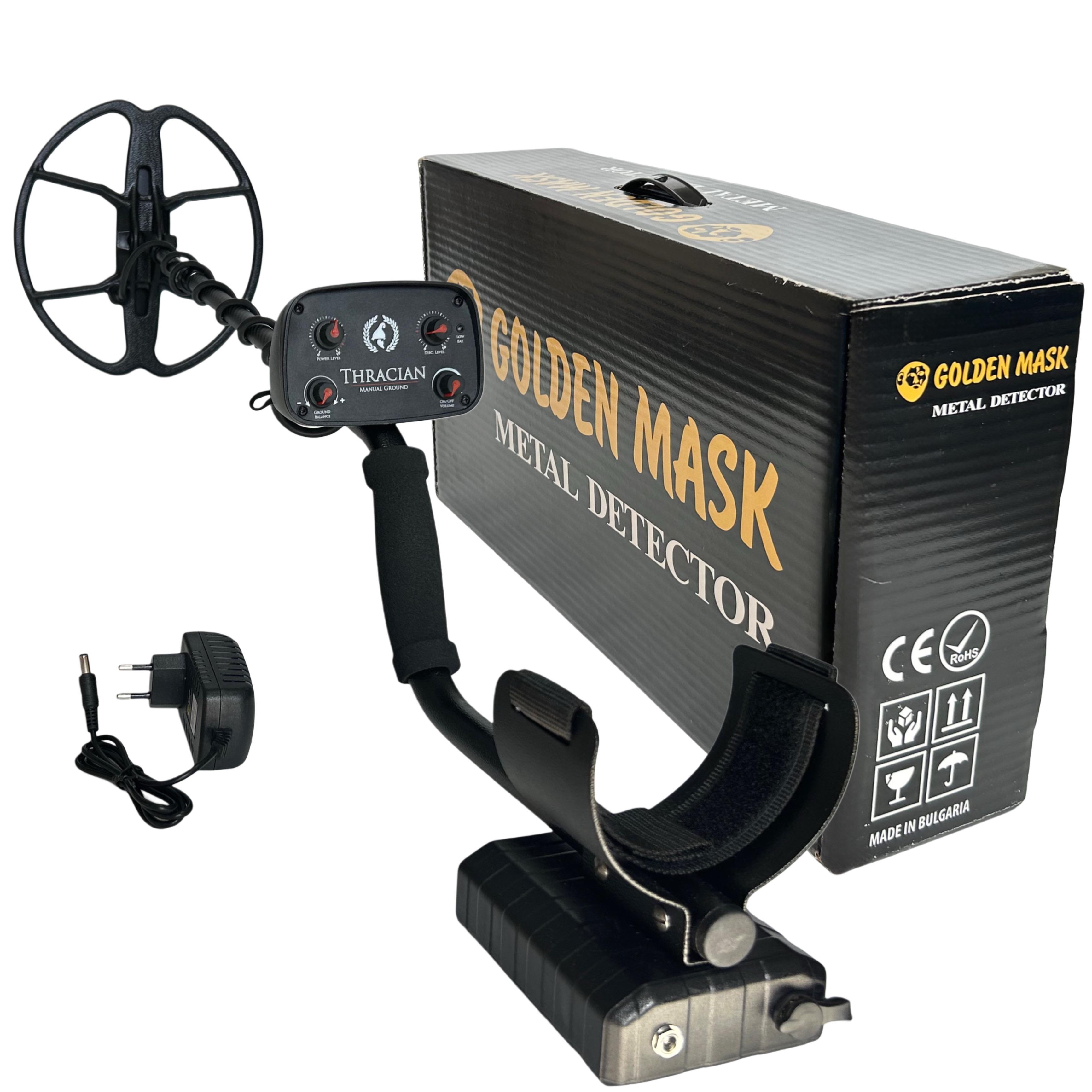 Металошукач грунтовий аналоговий Golden Mask Thracian 18 kHz (38136111) Металошукач грунтовий аналоговий Golden Mask Thracian 18 kHz (38136111)