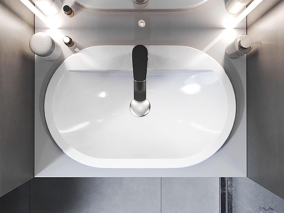 Умивальник накладний Luxor Europa Low (705) - фото 8