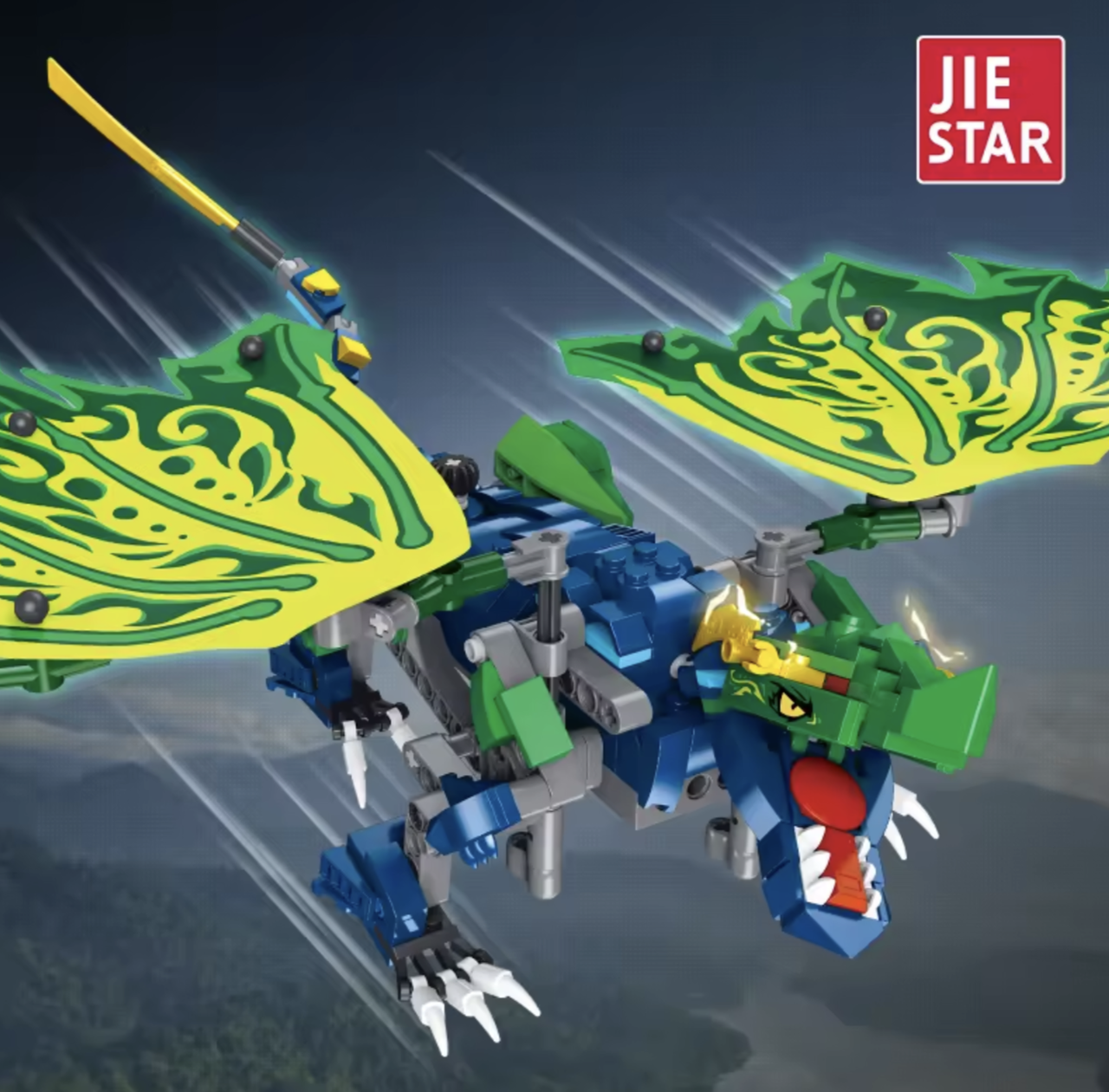 Конструктор Jie Star Легендарний Дракон Ллойда 447 деталей (KO-21) - фото 3