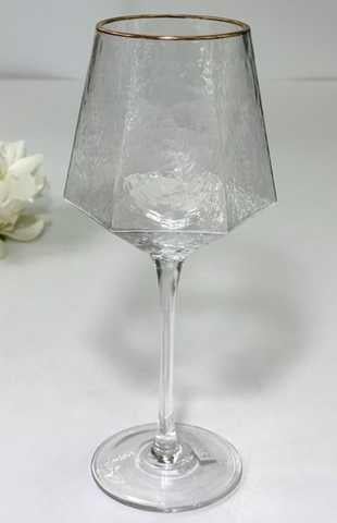 Келих скляний Прозора бірюза 400 мл (FD003-1)